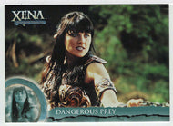 An Unknown Adversary was Hunting Down and Killing Amazons (Trading Card) Xena Warrior Princess Season Six - 2001 Rittenhouse Archives # 34 - Mint