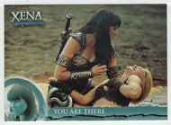 Xena and Gabrielle Fought Three of the Valkyri (Trading Card) Xena Warrior Princess Season Six - 2001 Rittenhouse Archives # 40 - Mint