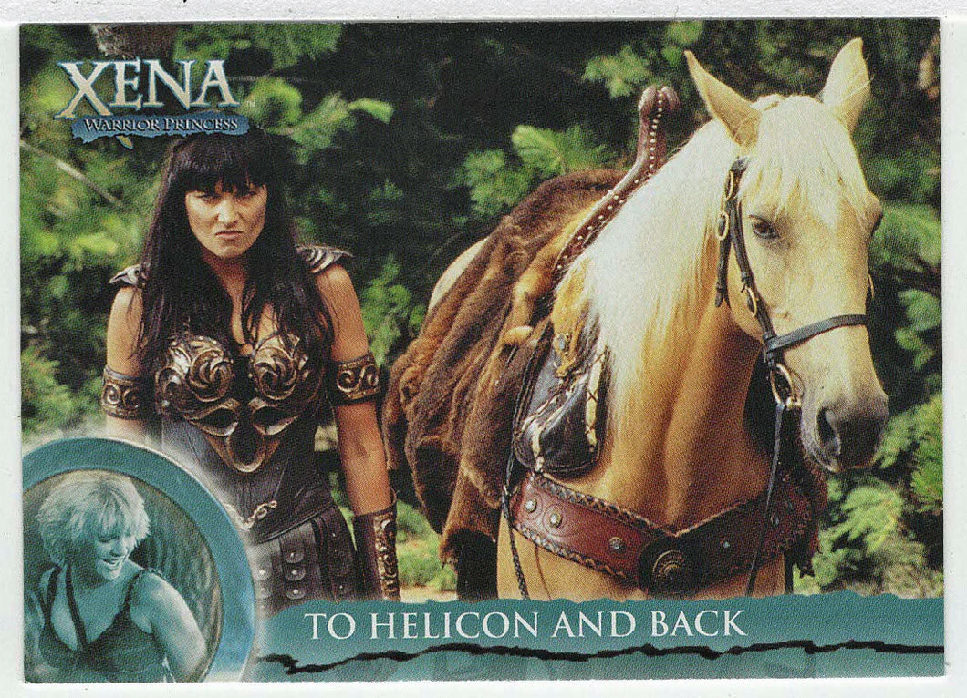 As The Amazons Celebrated The Naming of Varia (Trading Card) Xena Warrior Princess Season Six - 2001 Rittenhouse Archives # 46 - Mint