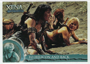 Gabrielle led The Amazons to The Beach (Trading Card) Xena Warrior Princess Season Six - 2001 Rittenhouse Archives # 47 - Mint