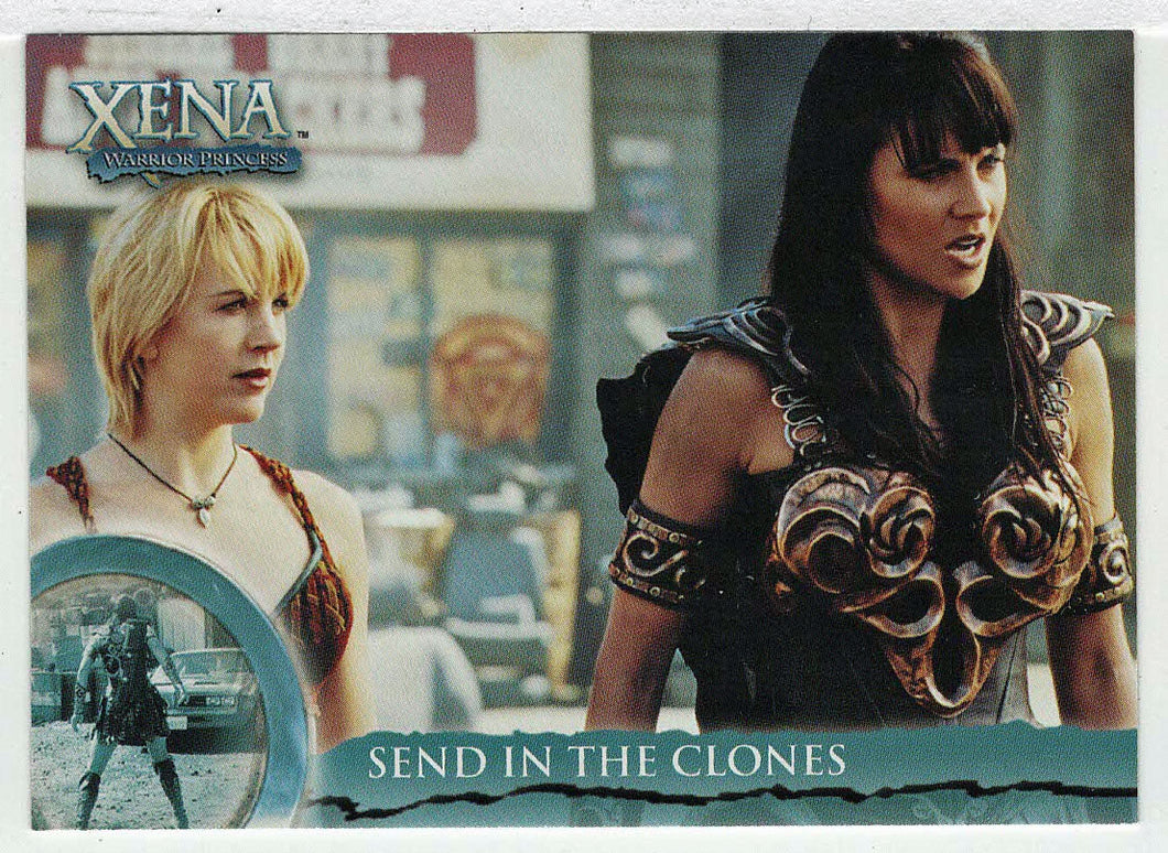 The Next Day, The Three Fans (Trading Card) Xena Warrior Princess Season Six - 2001 Rittenhouse Archives # 50 - Mint