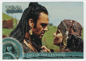 Xena Sent her Companions Off (Trading Card) Xena Warrior Princess Season Six - 2001 Rittenhouse Archives # 53 - Mint