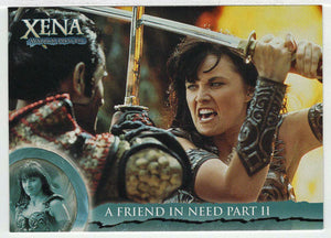 According to The Ghost Killer Harukata (Trading Card) Xena Warrior Princess Season Six - 2001 Rittenhouse Archives # 68 - Mint