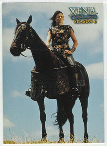 Xena and Argo - Checklist # 1 (Trading Card) Xena Warrior Princess Season Six - 2001 Rittenhouse Archives # 70 - Mint