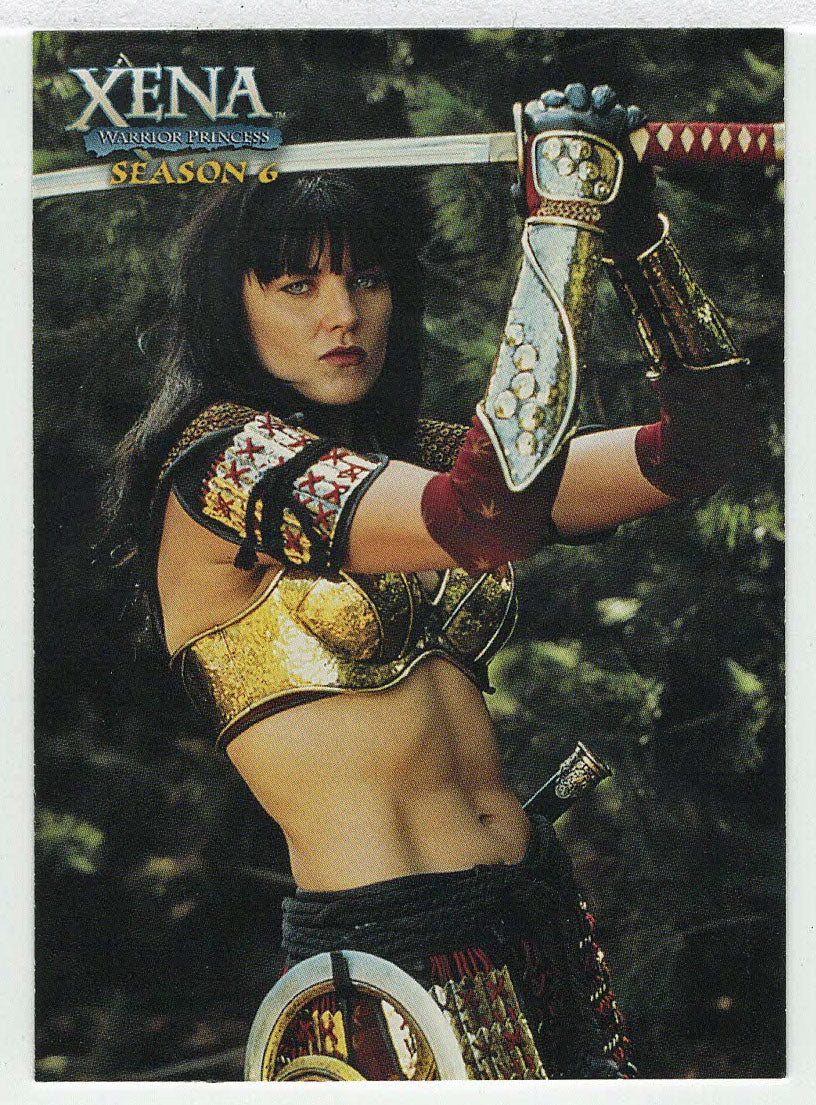 Xena and Sword - Checklist # 2 (Trading Card) Xena Warrior Princess Season Six - 2001 Rittenhouse Archives # 71 - Mint