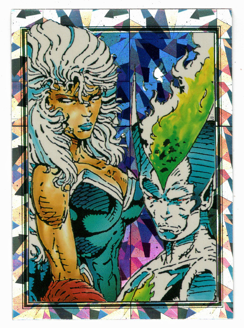 New Titans - Prism (Trading Card) Youngblood - 1992 Comic Images # P-6 - Mint