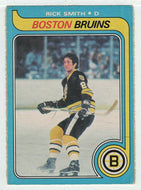 Rick Smith - Boston Bruins (NHL Hockey Card) 1979-80 O-Pee-Chee # 59 VG