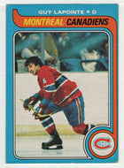 Guy Lapointe - Montreal Canadiens (NHL Hockey Card) 1979-80 O-Pee-Chee # 135 VG