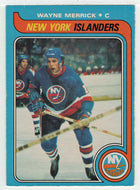Wayne Merrick - New York Islanders (NHL Hockey Card) 1979-80 O-Pee-Chee # 169 VG