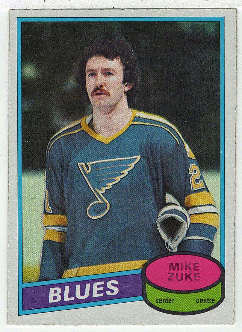 Mike Zuke RC - St. Louis Blues (NHL Hockey Card) 1980-81 O-Pee-Chee # 209 VG-NM