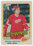 Mark Kirton RC - Detroit Red Wings (NHL Hockey Card) 1981-82 O-Pee-Chee # 90 VG