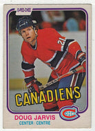 Doug Jarvis - Montreal Canadiens (NHL Hockey Card) 1981-82 O-Pee-Chee # 184 VG