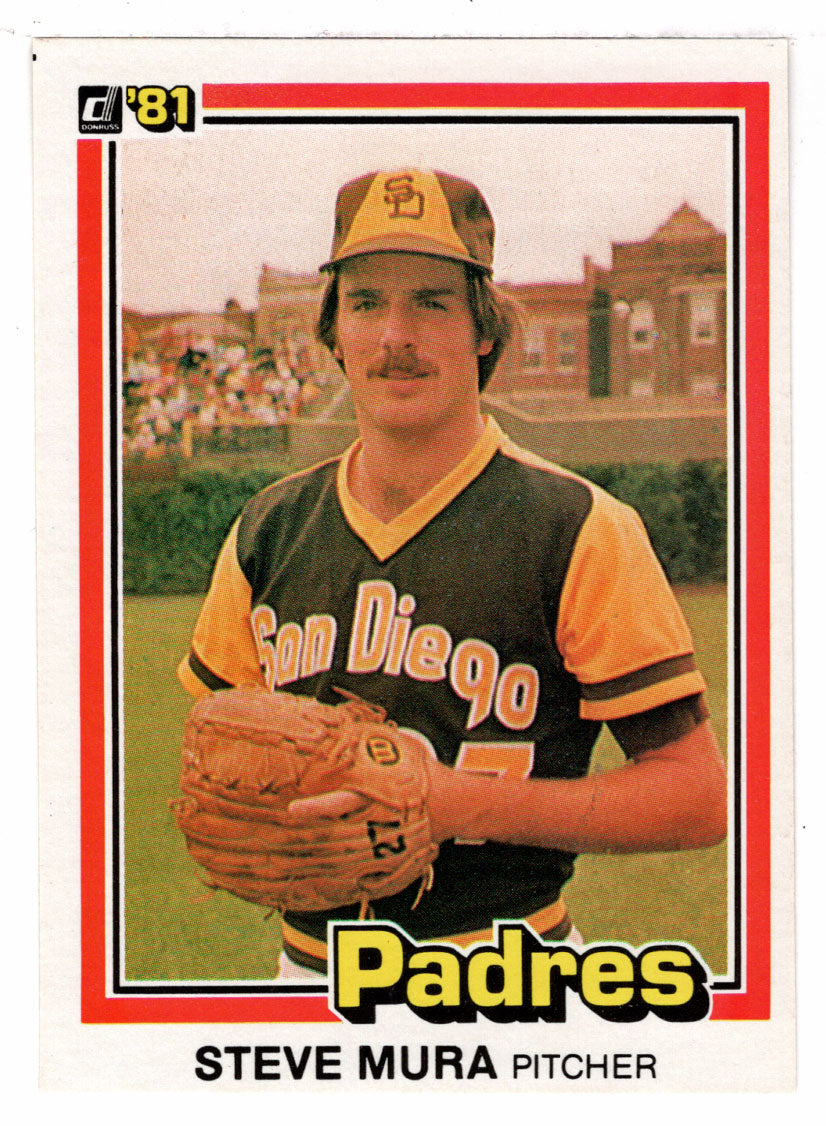 Steve Mura - San Diego Padres (MLB Baseball Card) 1981 Donruss # 362 NM/MT