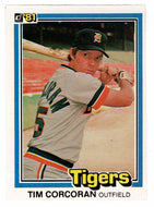 Tim Corcoran - Detroit Tigers (MLB Baseball Card) 1981 Donruss # 367 NM/MT