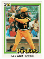 Lee Lacy - Pittsburgh Pirates (MLB Baseball Card) 1981 Donruss # 376 NM/MT