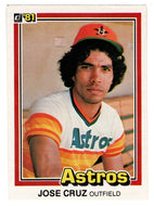 Jose Cruz - Houston Astros (MLB Baseball Card) 1981 Donruss # 383 NM/MT