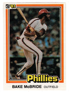 Bake McBride - Philadelphia Phillies (MLB Baseball Card) 1981 Donruss # 404 NM/MT
