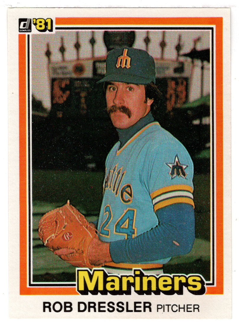 Rob Dressler - Seattle Mariners (MLB Baseball Card) 1981 Donruss # 406 NM/MT