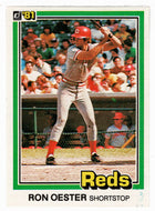 Ron Oester - Cincinnati Reds (MLB Baseball Card) 1981 Donruss # 423 NM/MT