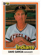 Dave Garcia - Cleveland Indians (MLB Baseball Card) 1981 Donruss # 442 NM/MT