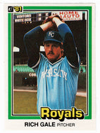Rich Gale - Kansas City Royals (MLB Baseball Card) 1981 Donruss # 462 NM/MT