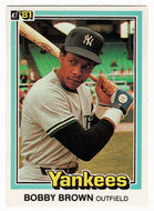 Bobby Brown - New York Yankees (MLB Baseball Card) 1981 Donruss # 469 NM/MT