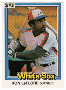 Ron LeFlore - Chicago White Sox (MLB Baseball Card) 1981 Donruss # 576 –  PictureYourDreams