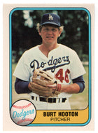 Burt Hooton - Los Angeles Dodgers (MLB Baseball Card) 1981 Fleer # 113 NM/MT