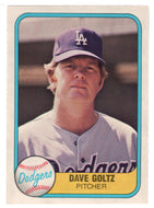 Dave Goltz - Los Angeles Dodgers (MLB Baseball Card) 1981 Fleer # 127 NM/MT