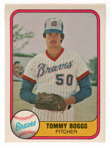 Tommy Boggs - Atlanta Braves (MLB Baseball Card) 1981 Fleer # 261 NM/MT