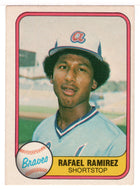 Rafael Ramirez RC - Atlanta Braves (MLB Baseball Card) 1981 Fleer # 266 NM/MT