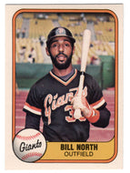 Bill North - San Francisco Giants (MLB Baseball Card) 1981 Fleer # 441 NM/MT