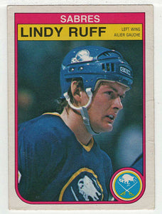 Lindy Ruff - Buffalo Sabres (NHL Hockey Card) 1982-83 O-Pee-Chee # 31 NM-MT