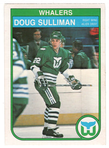 Doug Sulliman - Hartford Whalers (NHL Hockey Card) 1982-83 O-Pee-Chee # 132 NM-MT