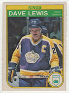 Dave Lewis - Los Angeles Kings (NHL Hockey Card) 1982-83 O-Pee-Chee # 157 NM-MT