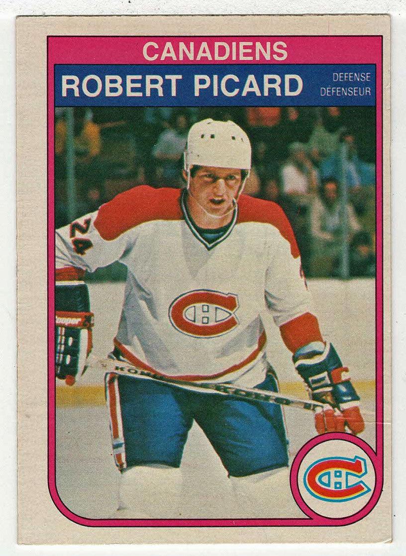 Robert Picard - Montreal Canadiens (NHL Hockey Card) 1982-83 O-Pee-Chee # 190 NM-MT