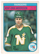 Kent-Erik Andersson - New York Rangers (NHL Hockey Card) 1982-83 O-Pee-Chee # 218 NM-MT