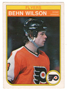 Behn Wilson - Philadelphia Flyers (NHL Hockey Card) 1982-83 O-Pee-Chee # 260 NM-MT