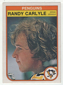 Randy Carlyle - Pittsburgh Penguins (NHL Hockey Card) 1982-83 O-Pee-Chee # 265 NM-MT