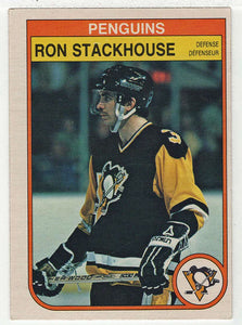 Ron Stackhouse - Pittsburgh Penguins (NHL Hockey Card) 1982-83 O-Pee-Chee # 275 NM-MT