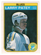 Larry Patey - St. Louis Blues (NHL Hockey Card) 1982-83 O-Pee-Chee # 308 NM-MT