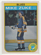 Mike Zuke - St. Louis Blues (NHL Hockey Card) 1982-83 O-Pee-Chee # 313 NM-MT