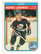 Morris Lukowich - Winnipeg Jets (NHL Hockey Card) 1982-83 O-Pee-Chee # 383 NM-MT