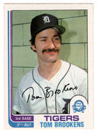 Tom Brookens - Detroit Tigers (MLB Baseball Card) 1982 O-Pee-Chee # 11 NM/MT