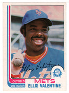 Ellis Valentine - New York Mets (MLB Baseball Card) 1982 O-Pee-Chee # 15 NM/MT