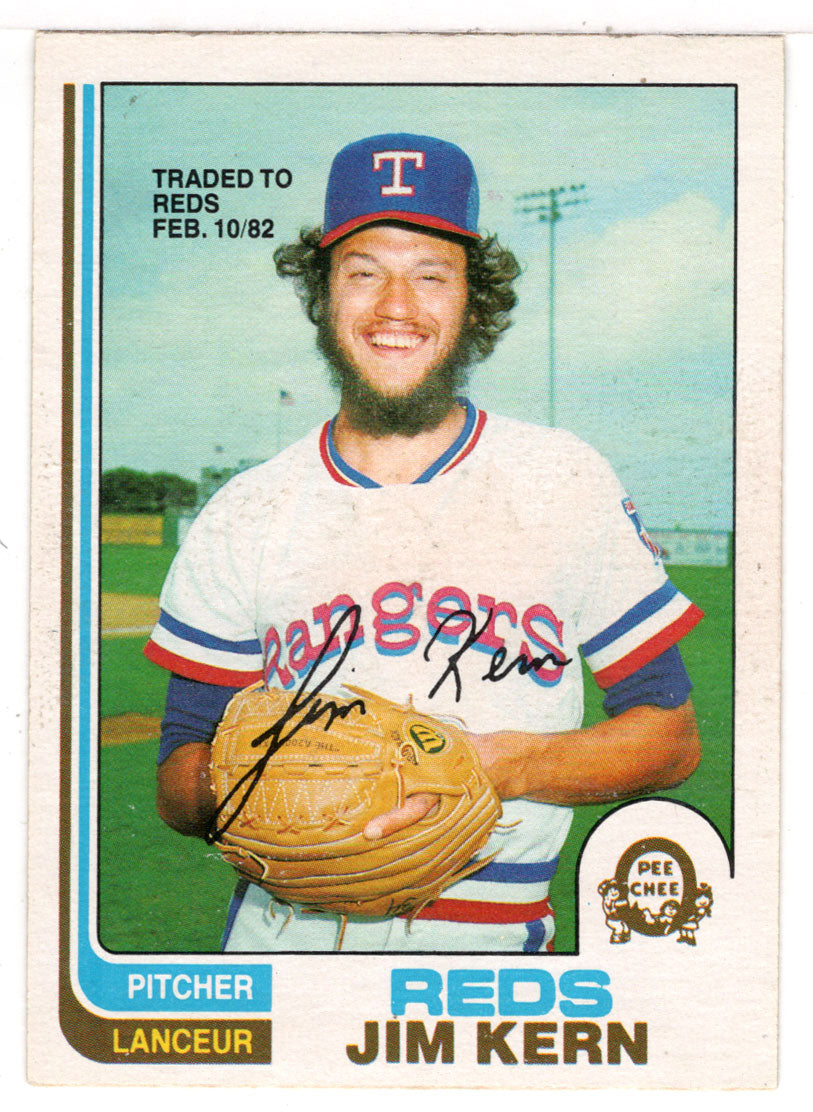 Jim Kern - Cincinnati Reds (MLB Baseball Card) 1982 O-Pee-Chee # 59 NM/MT