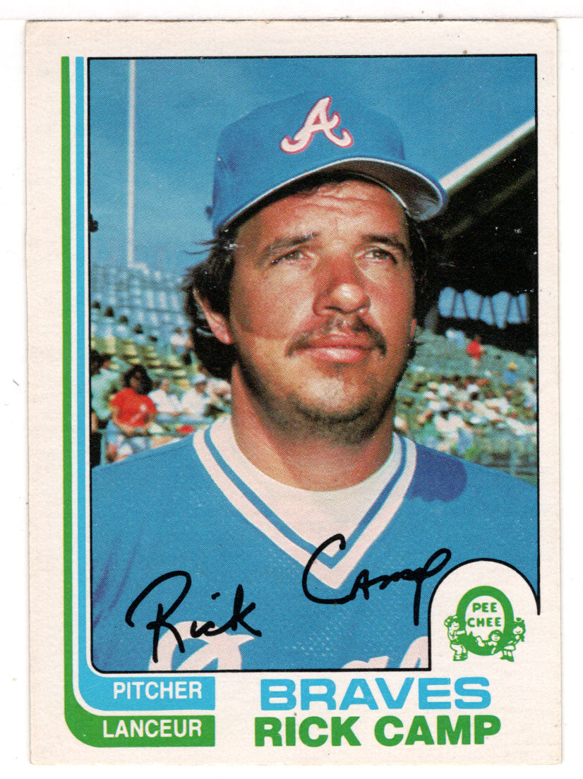 Rick Camp - Atlanta Braves (MLB Baseball Card) 1982 O-Pee-Chee # 138 NM/MT