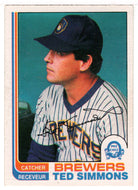 Ted Simmons - Milwaukee Brewers (MLB Baseball Card) 1982 O-Pee-Chee # 150 NM/MT