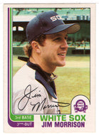 Jim Morrison - Chicago White Sox (MLB Baseball Card) 1982 O-Pee-Chee # 154 NM/MT