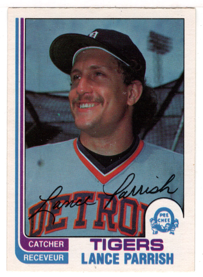 Lance Parrish - Detroit Tigers (MLB Baseball Card) 1982 O-Pee-Chee # 214 NM/MT